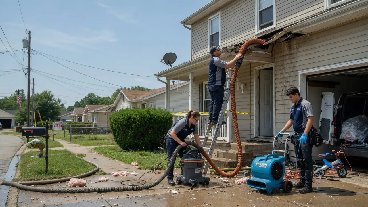Water Damage Restoration in Perrysville, IN near me